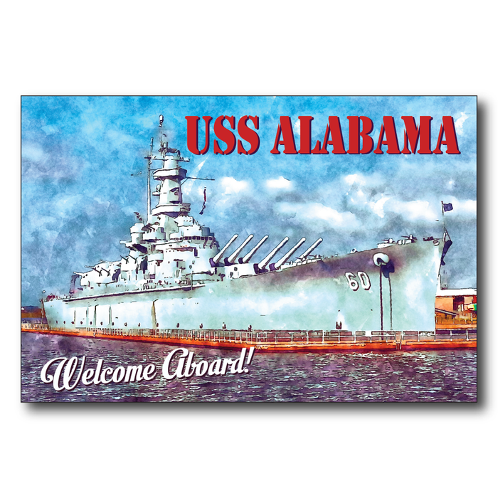 USS Alabama Welcome Aboard