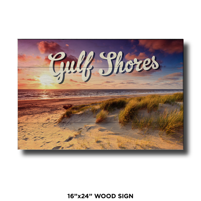 Gulf Shores Dune Sunset