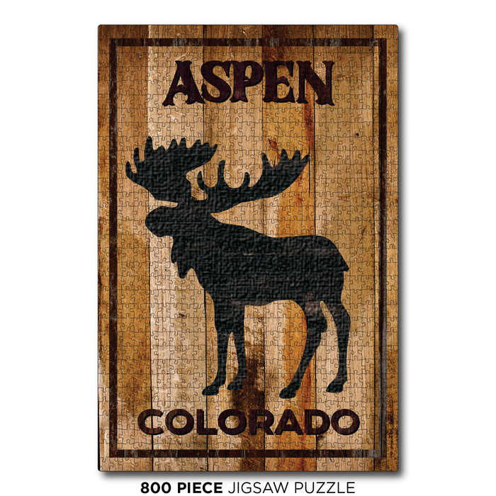Aspen Standing Moose