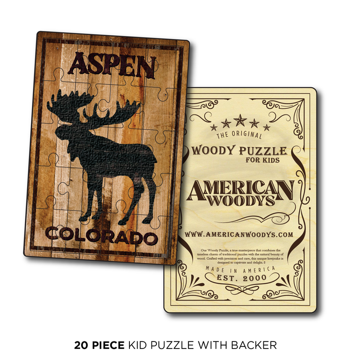 Aspen Standing Moose