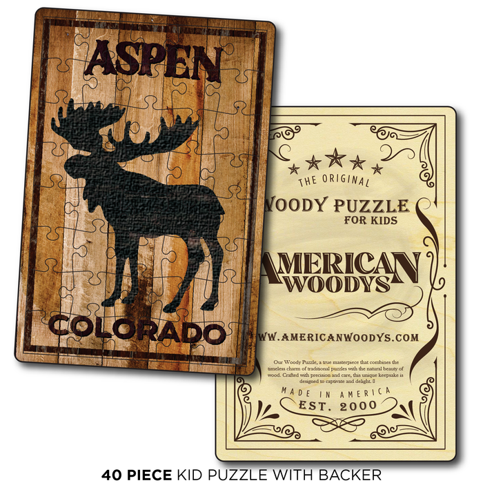 Aspen Standing Moose