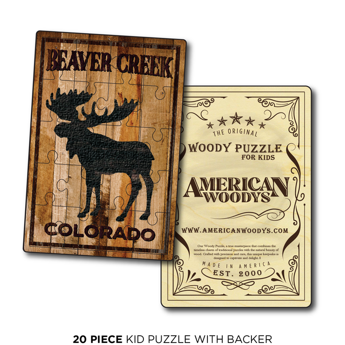 Beaver Creek Standing Moose