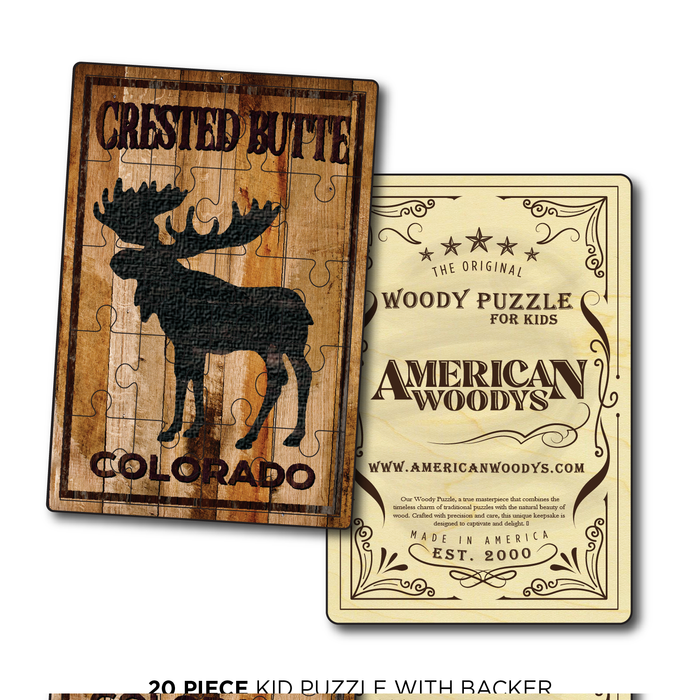 Crested Butte Standing Moose