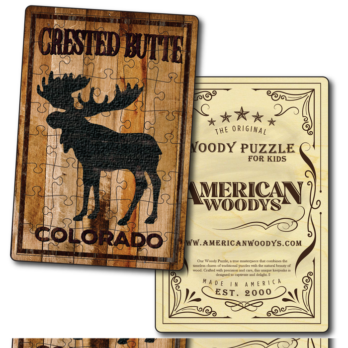 Crested Butte Standing Moose