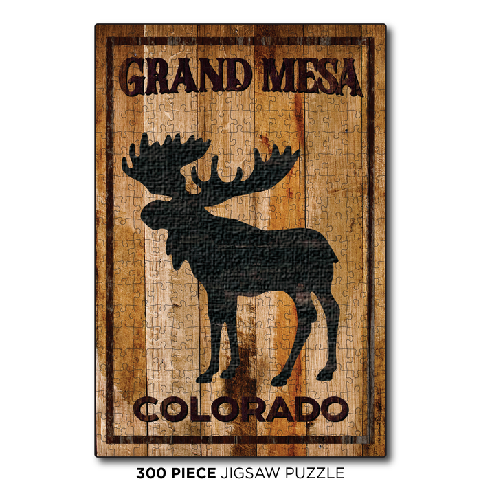 Grand Mesa Standing Moose