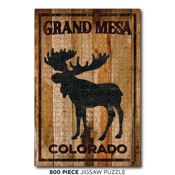 Grand Mesa Standing Moose