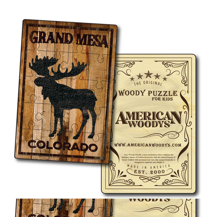 Grand Mesa Standing Moose