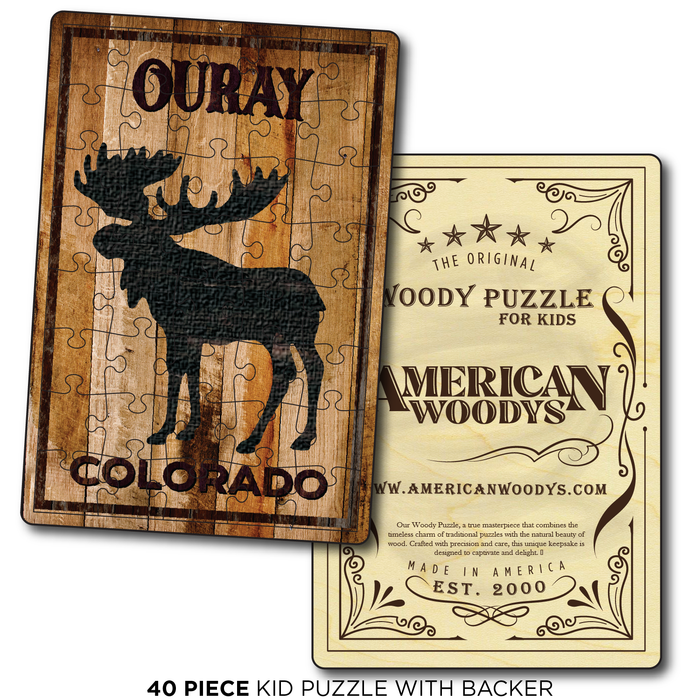 Ouray Standing Moose