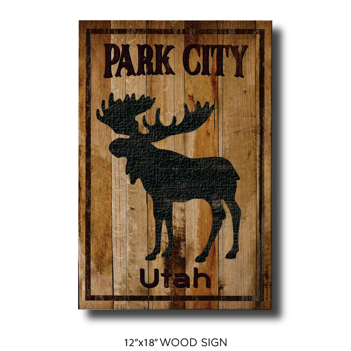 Park City Standing Moose