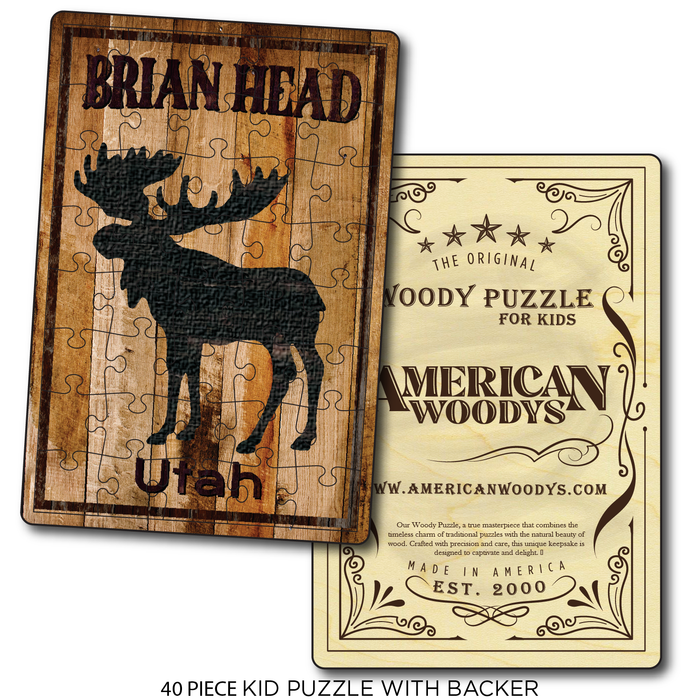 Brian Head Standing Moose
