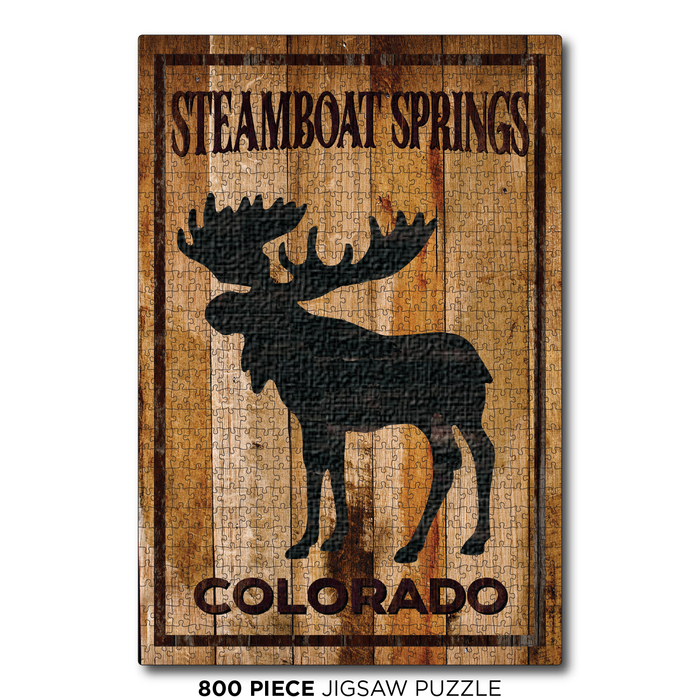 Steamboat Springs Standing Moose