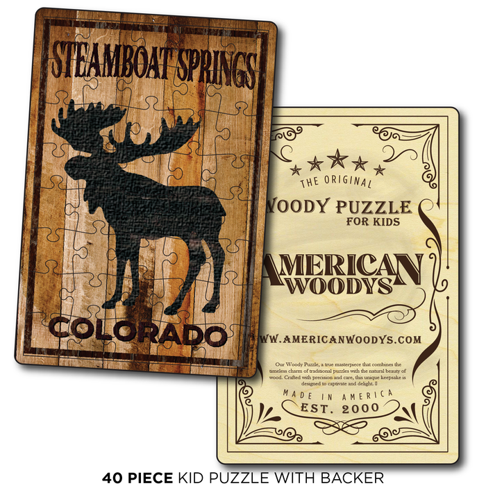 Steamboat Springs Standing Moose