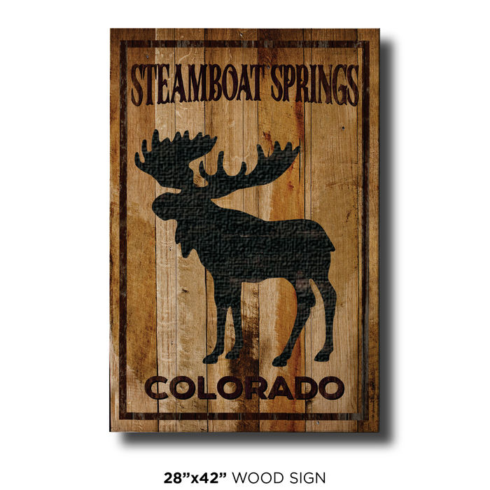 Steamboat Springs Standing Moose
