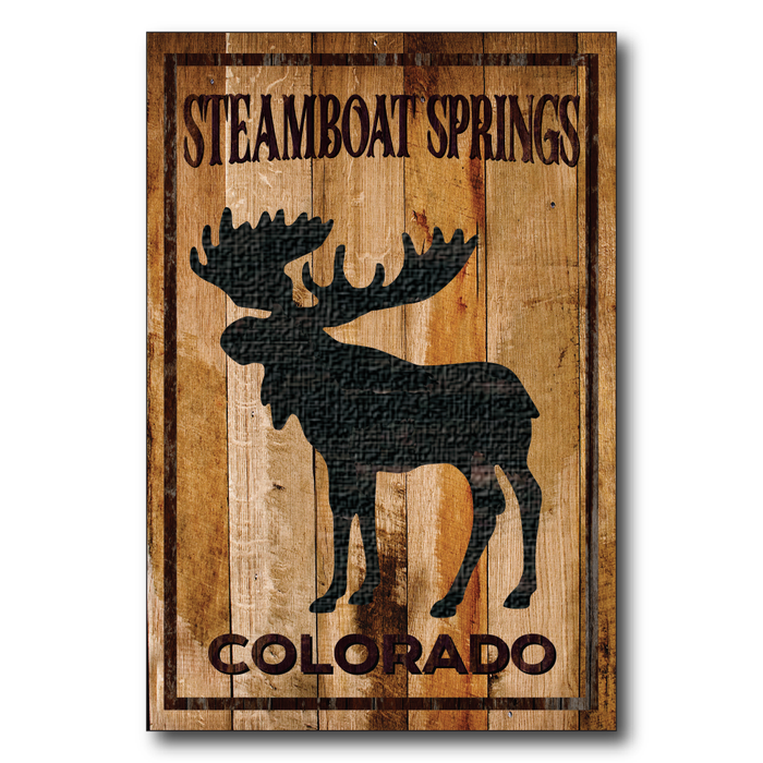 Steamboat Springs Standing Moose