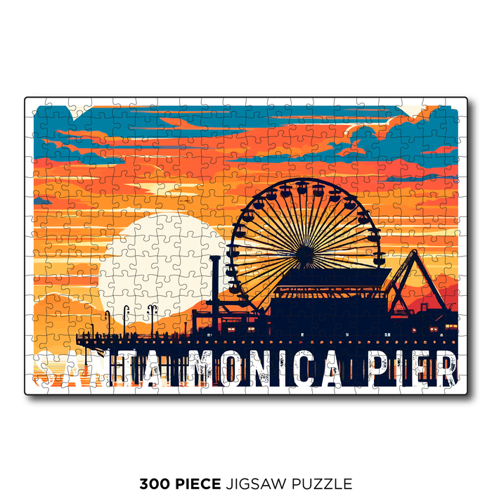 Santa Monica Pier Sunset