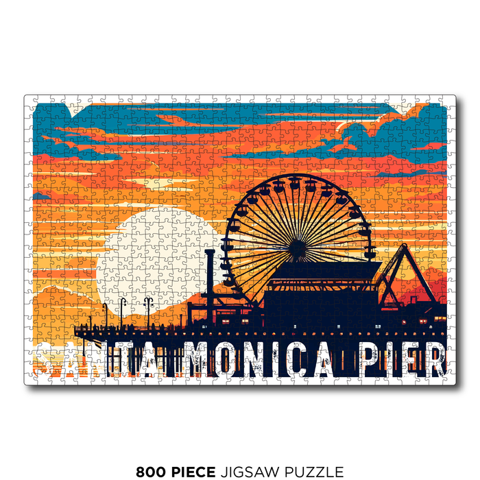 Santa Monica Pier Sunset