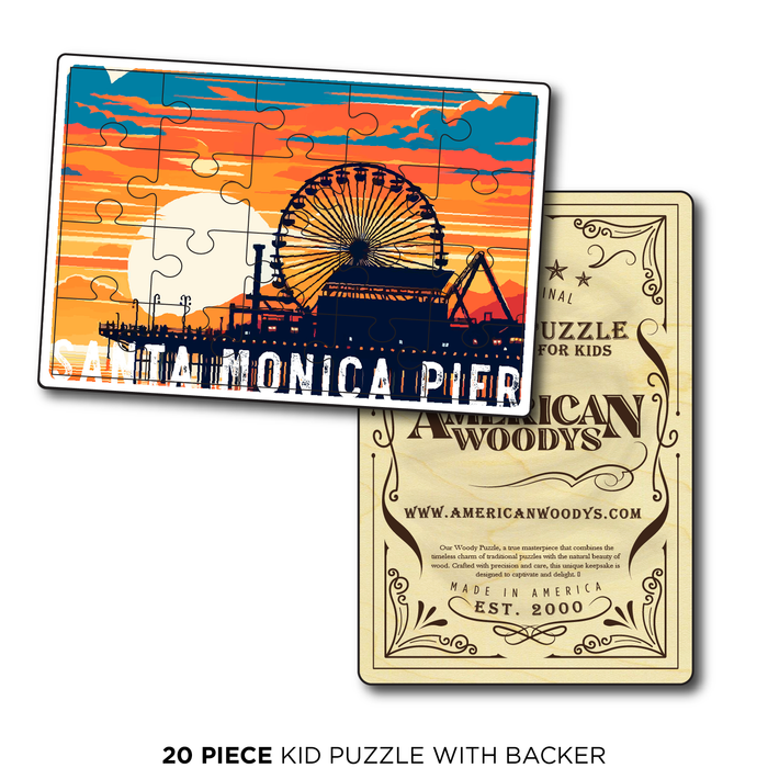 Santa Monica Pier Sunset