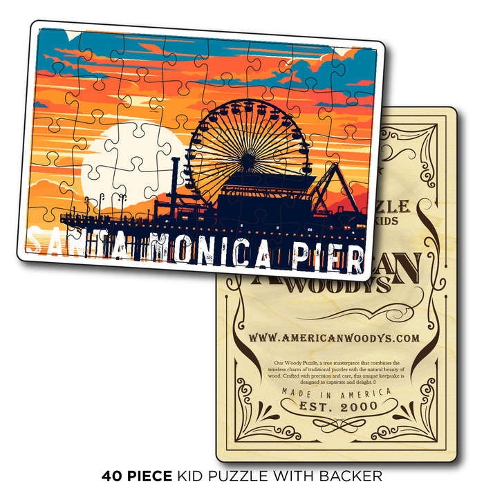 Santa Monica Pier Sunset