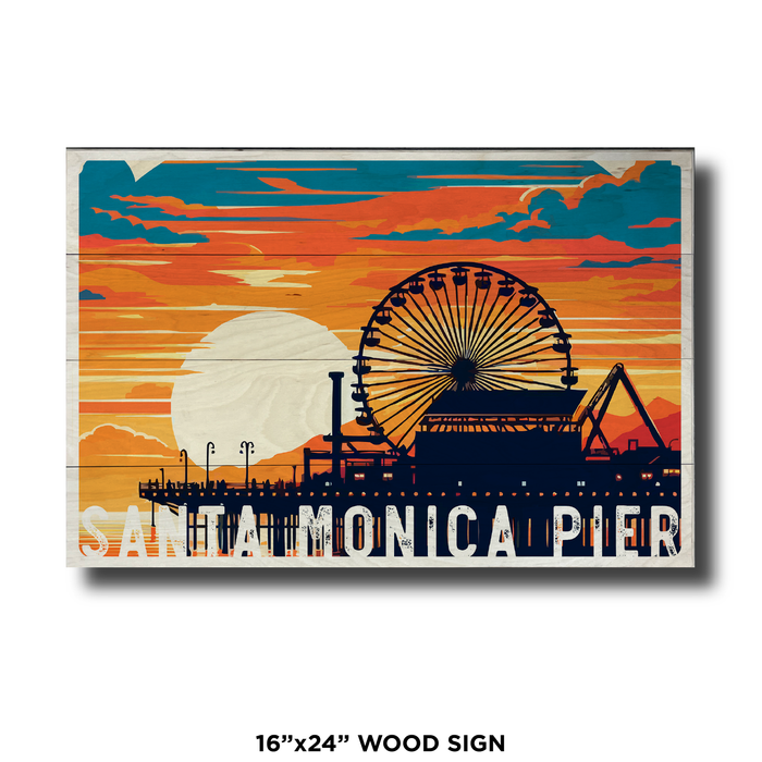 Santa Monica Pier Sunset