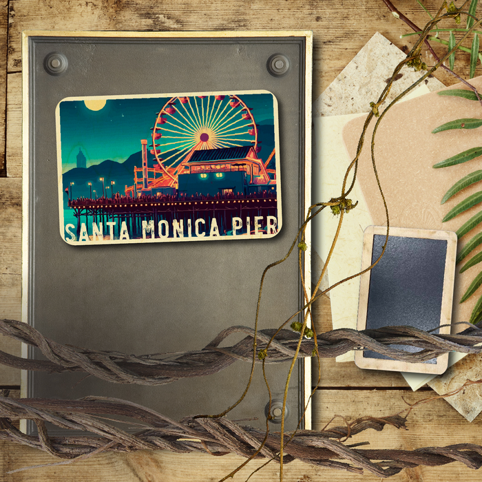 Santa Monica Pier Nighttime