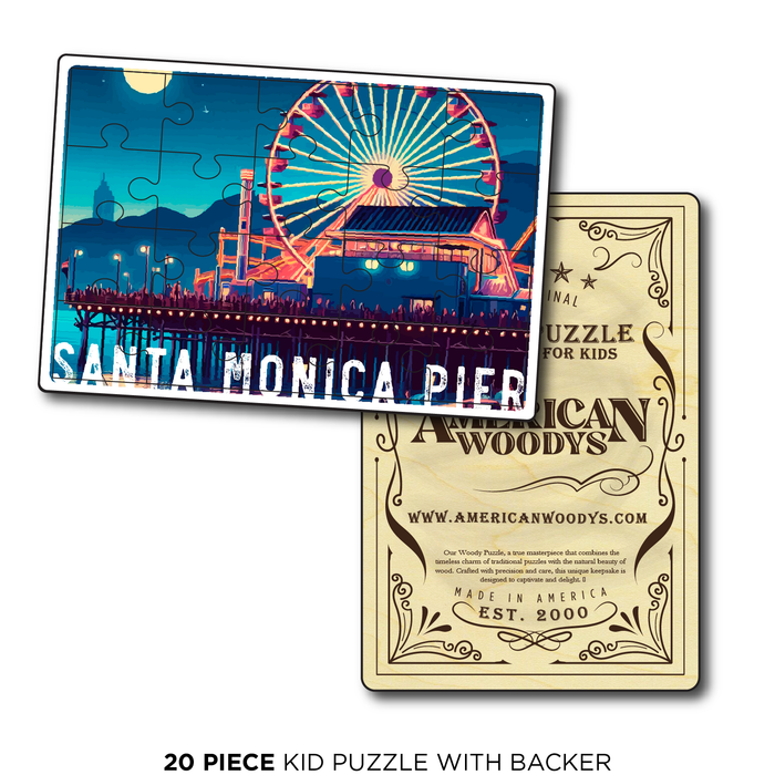 Santa Monica Pier Nighttime