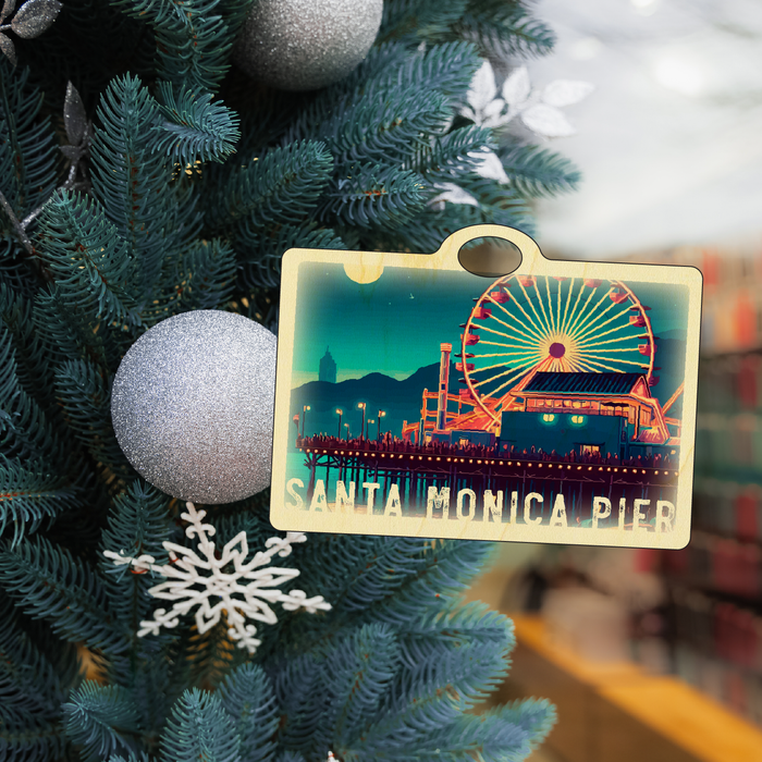 Santa Monica Pier Nighttime