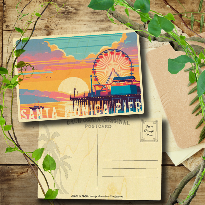 Santa Monica Pier Pastels