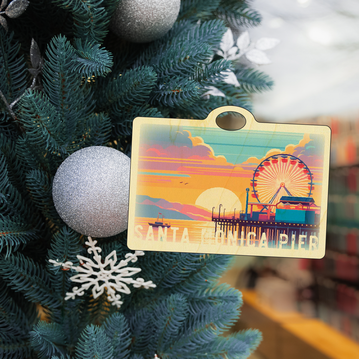 Santa Monica Pier Pastels