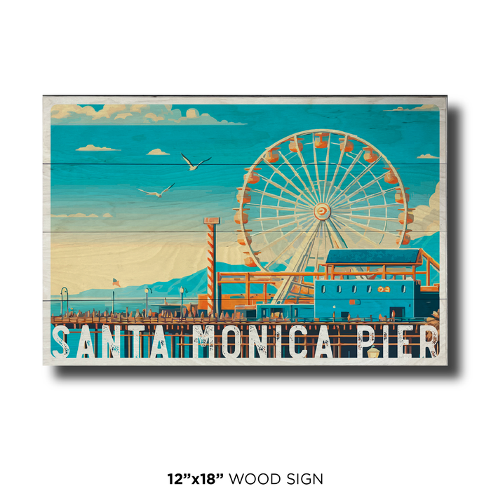 Santa Monica Pier Spring