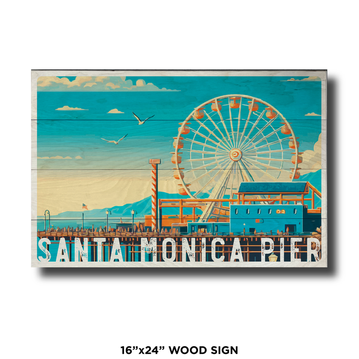 Santa Monica Pier Spring