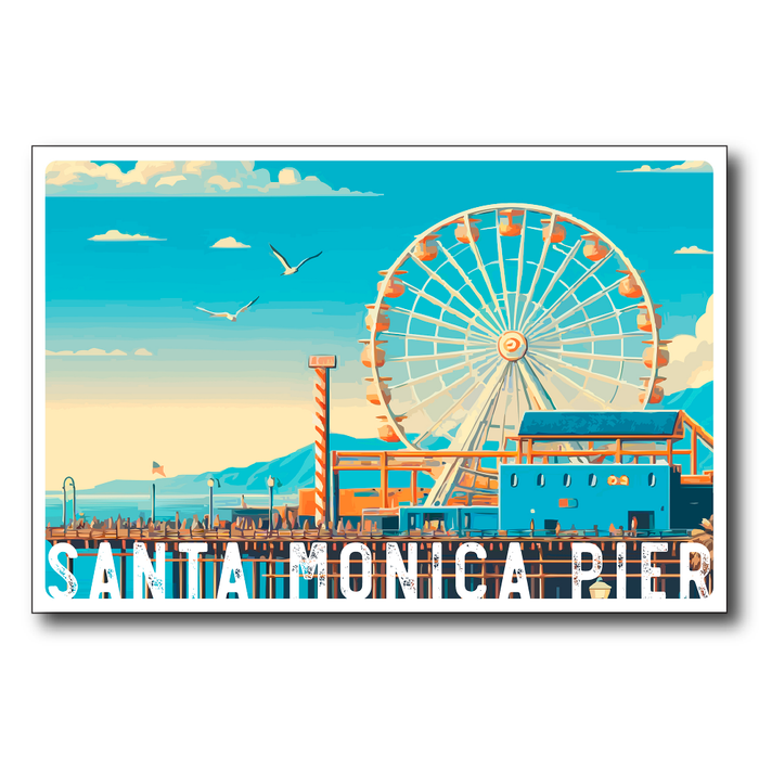 Santa Monica Pier Spring