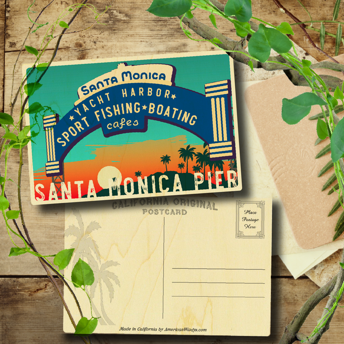 Santa Monica Pier Sign