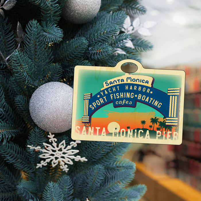 Santa Monica Pier Sign