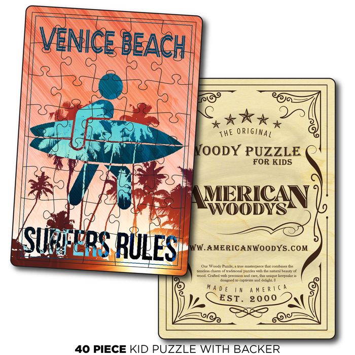 Surfers Rules Venice Beach