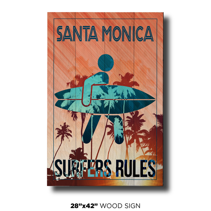 Surfers Rules Santa Monica