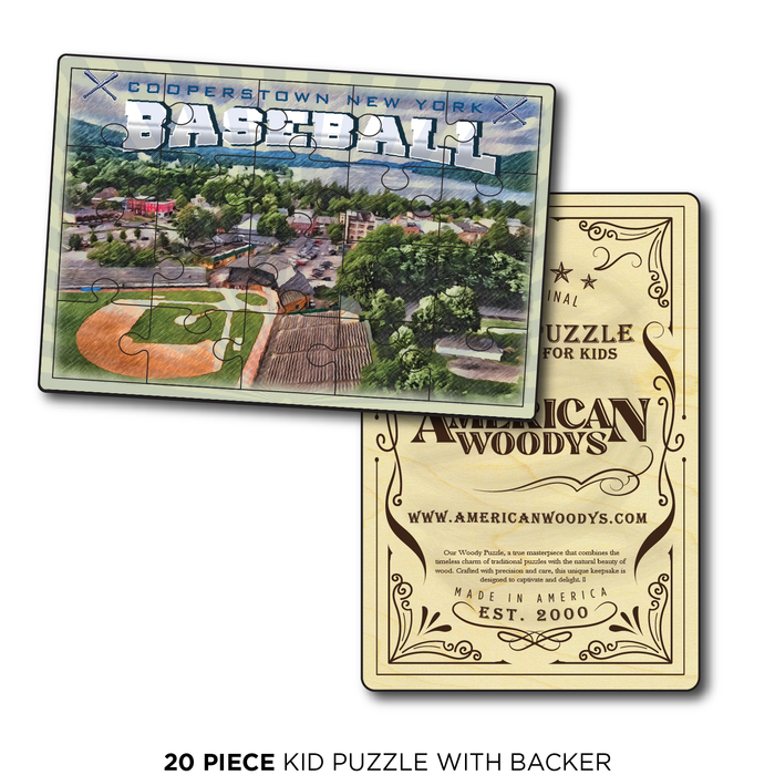 Cooperstown in Pencil