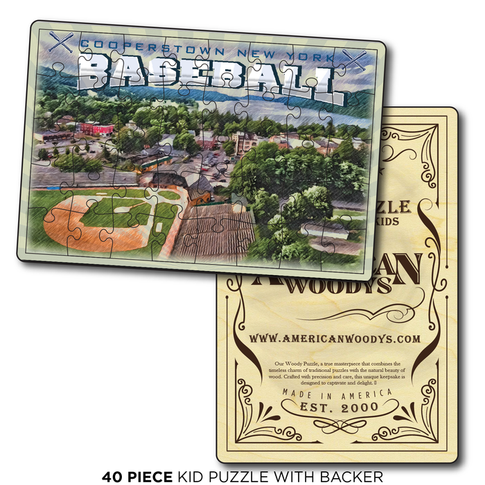 Cooperstown in Pencil