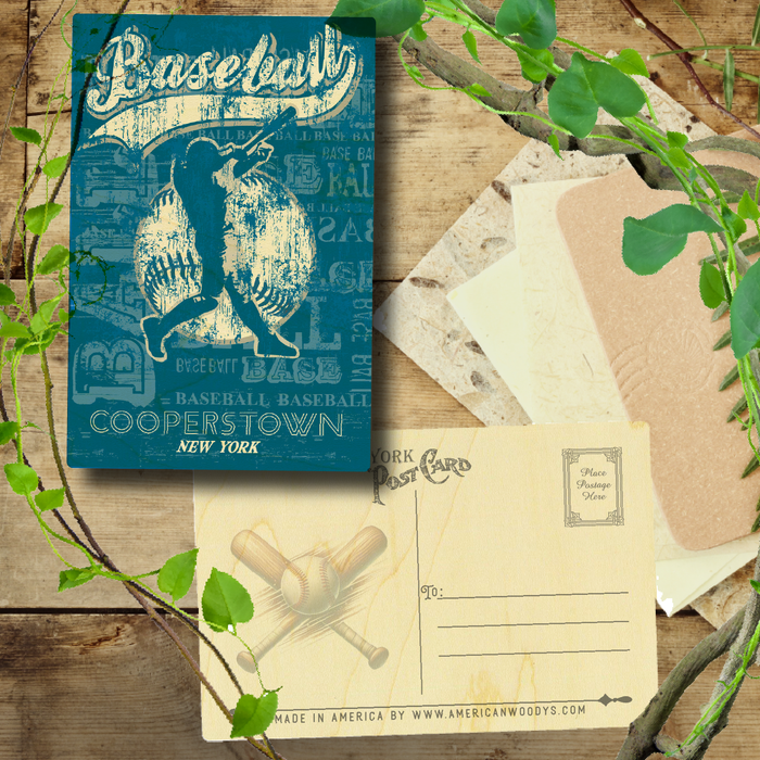 Blue Baseball Cooperstown