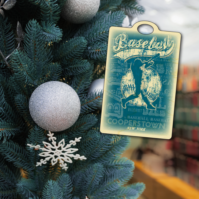 Blue Baseball Cooperstown