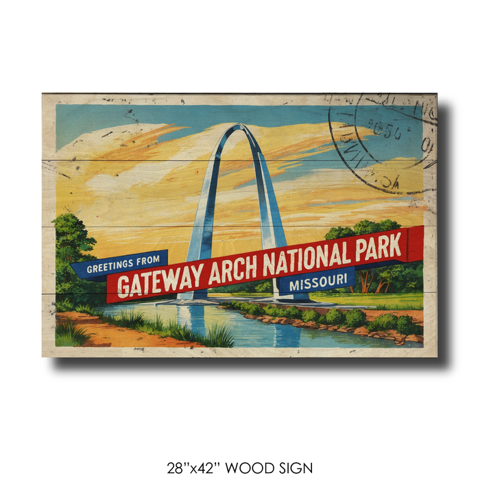 Greetings from Gatway Arch