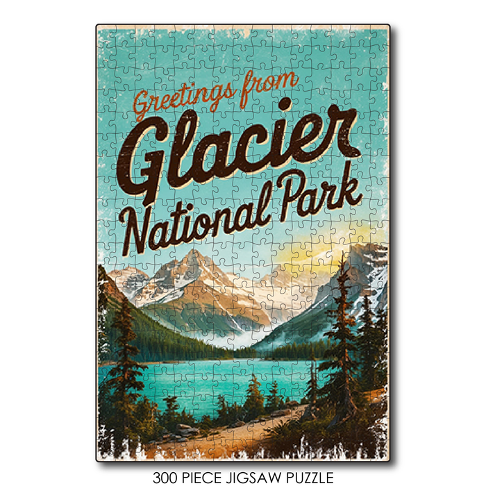 Greetings from Glacier National Park
