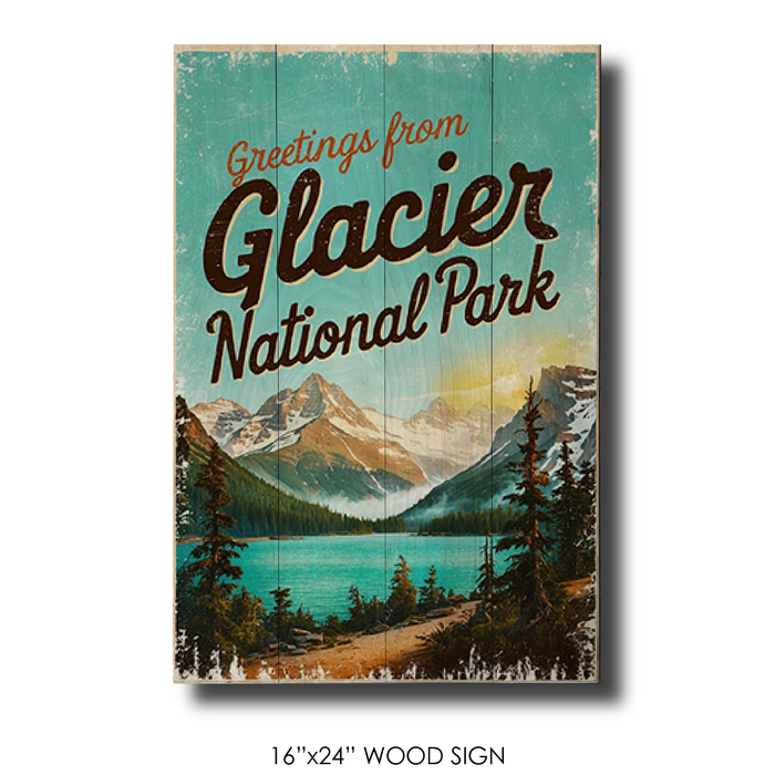 Greetings from Glacier National Park