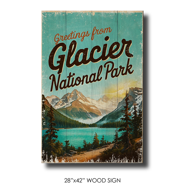 Greetings from Glacier National Park