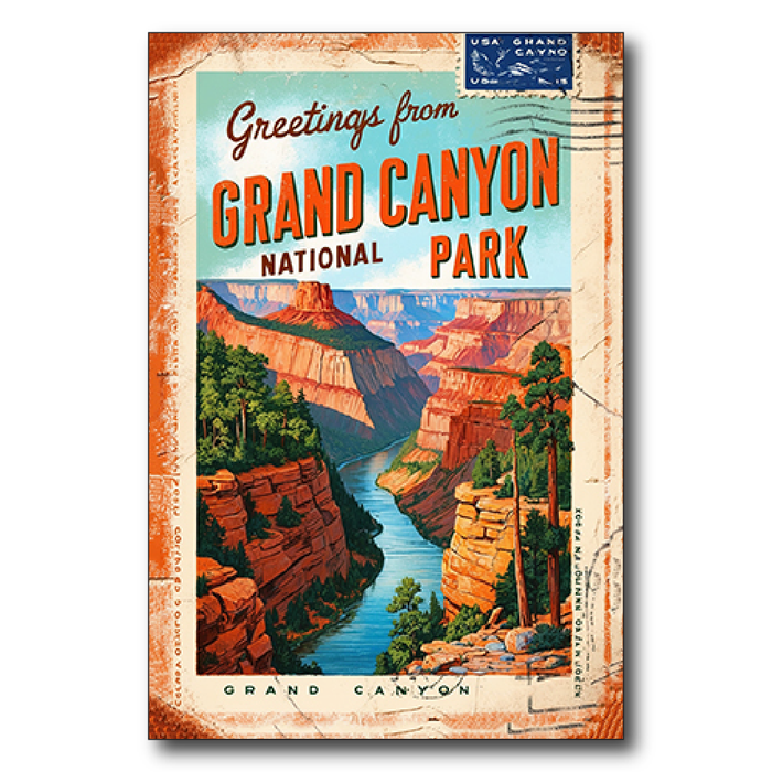 Greetings from the Grand Canyon