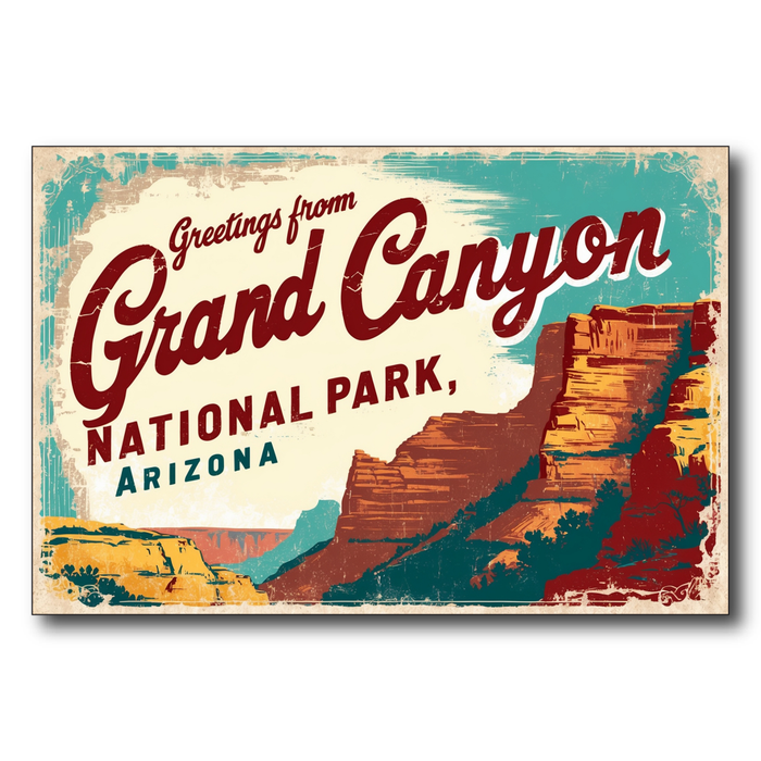 Greetings from the Grand Canyon Arizona