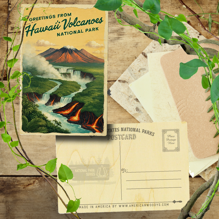 Greetings from  Hawaii Valcanoes