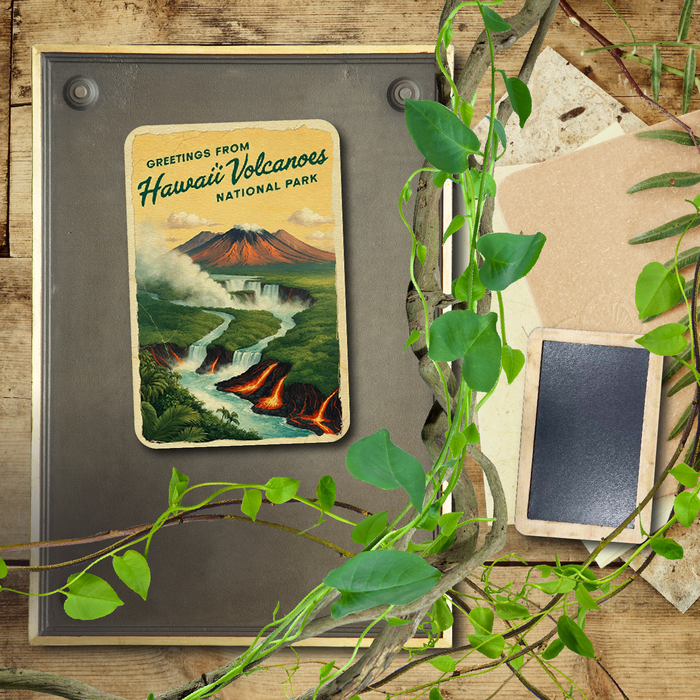 Greetings from  Hawaii Valcanoes