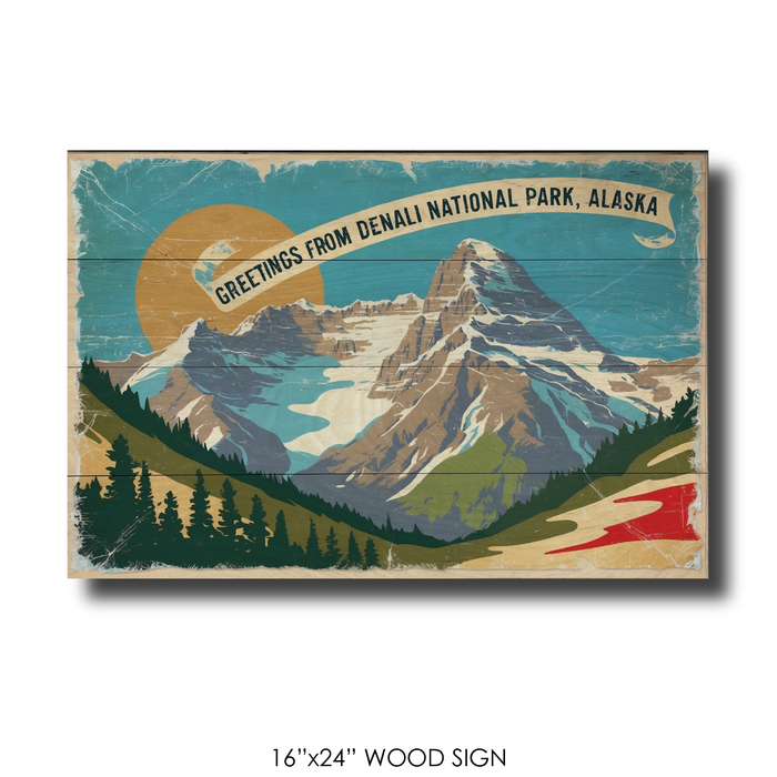 Greetings from  Denali National Park