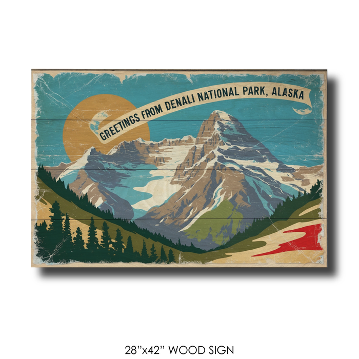 Greetings from  Denali National Park