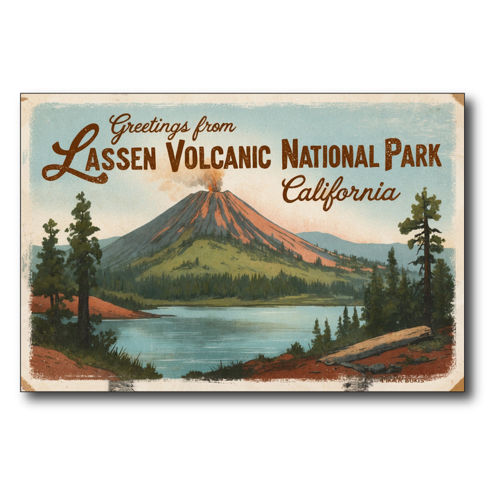 Greetings from Lassen Volcanic
